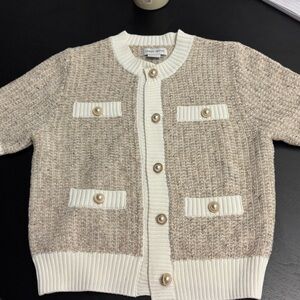 URBAN REVIVO and Cream Cardigan Sweater